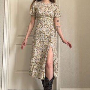AFRM ‘Janice’ Floral Midi Dress